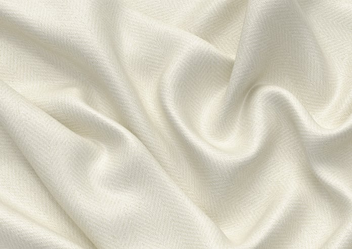 Soft Chevron, Cream - Motorised Roman Blind - Image 4